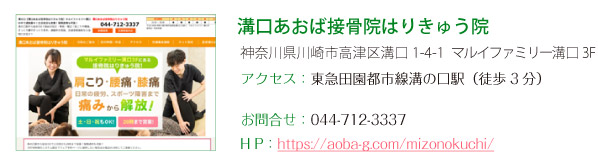 溝口あおば接骨院はりきゅう院